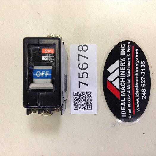 Used FUJI ELECTRIC Circuit Protector CP31-5 #75678