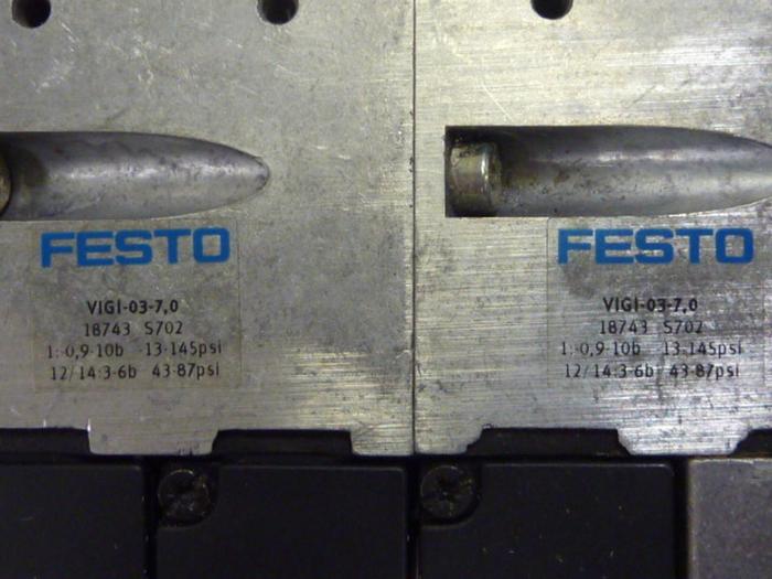 Used FESTO Control Block / Valve Terminal IFB13-03 #60712