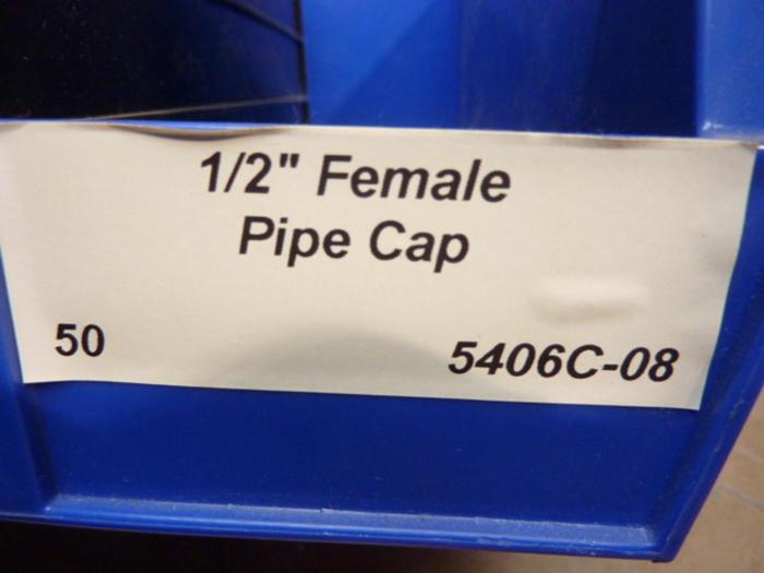 PRESSURE CONNECTIONS CORP. Pipe Cap 5406C-08 #40535 SCRAPPED / DNL