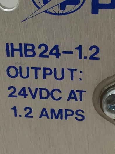 Used INTERNATIONAL POWER Power Supply IHB24-1.2 #101933