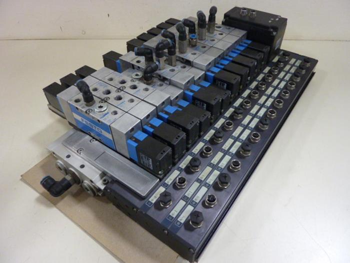 Used FESTO Control Block / Valve Terminal IFB8-02 #52767