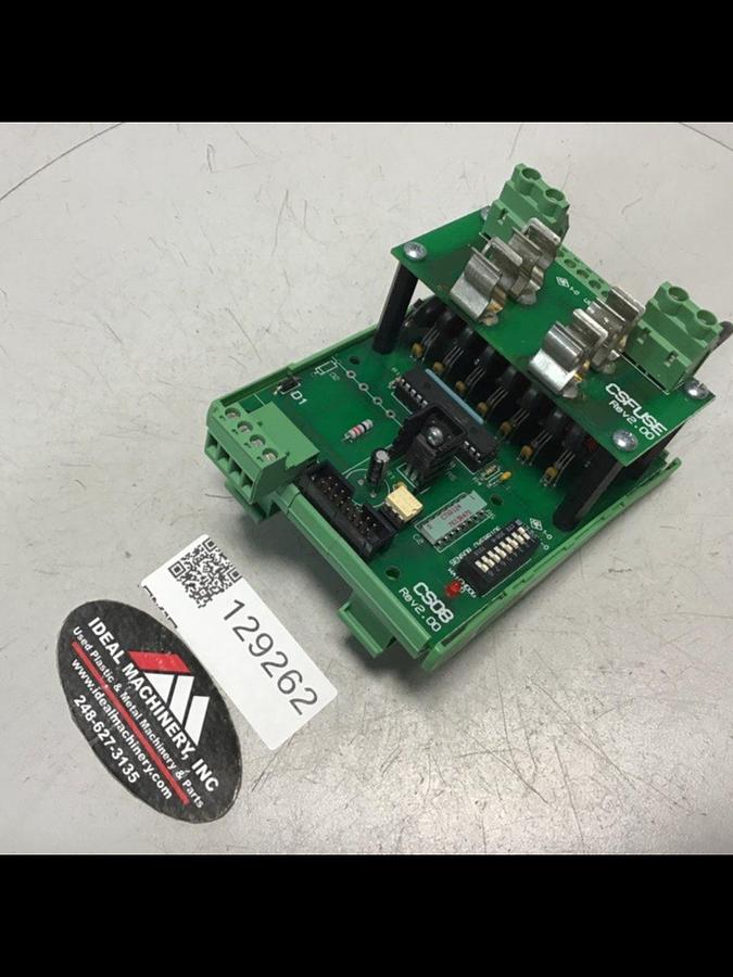 Used PHOENIX CONTACT Circuit Board CS08 REV 2.00 Used