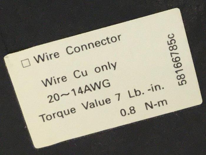 Used FUJI ELECTRIC 20 Amp Circuit Breaker SA53RCUL/20 #104965