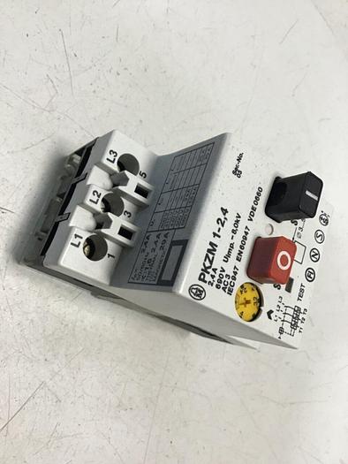 Used KLOCKNER MOELLER Starter Motor Protector PKZM1-2.4 #119703