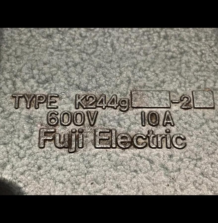 Used FUJI ELECTRIC Limit Switch K244G-2 Used