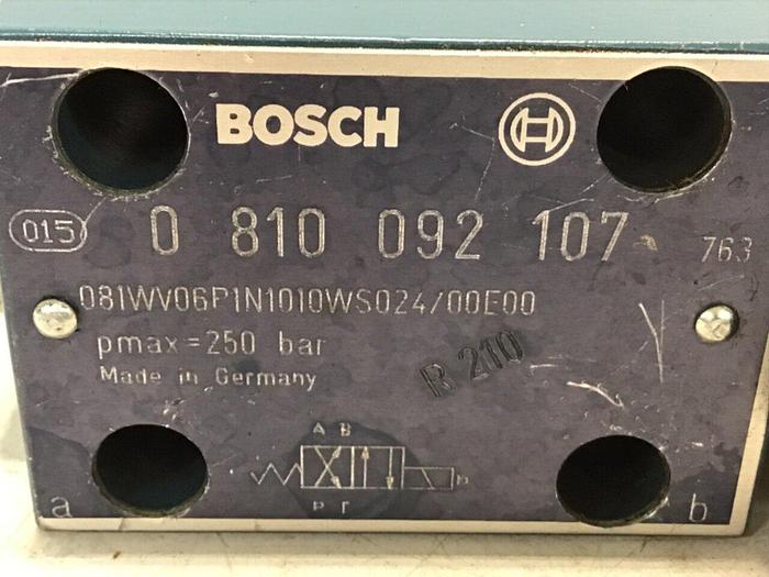 Used BOSCH Valve 0 810 092 107 #134300