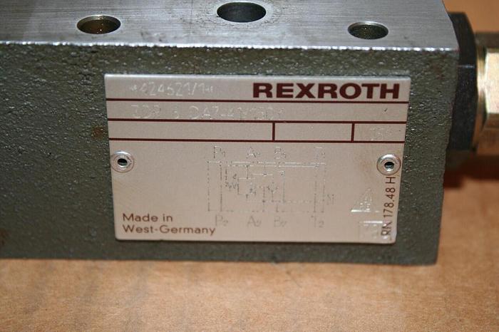 Used REXROTH Pressure Relief Valve ZDR6DA741150Y #19136