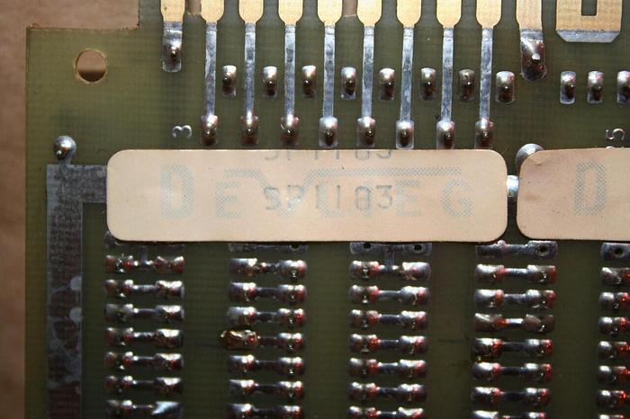 Used DEVLIEG Circuit Board 9D1184A #20709