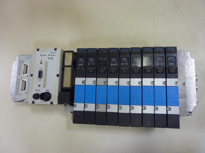 Used FESTO Control Block / Valve Terminal IFB13-03 #60712