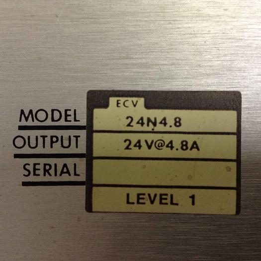 Used ACDC Power Supply ECV 24N4.8 #85883