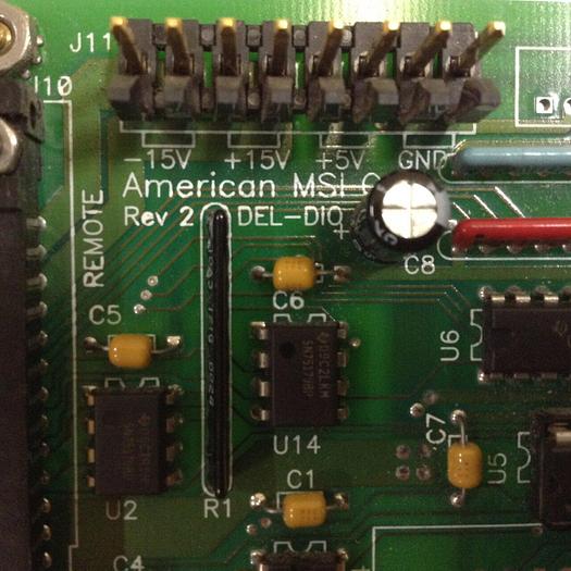 Used AMERICAN MSI Circuit Board C3201.050.060E #86620