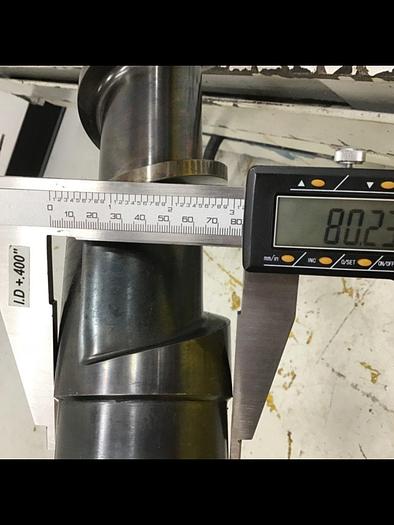 Used VAN DORN 60 Oz (80 mm) Screw w/ Screw Tip 80MMEAGLE Used