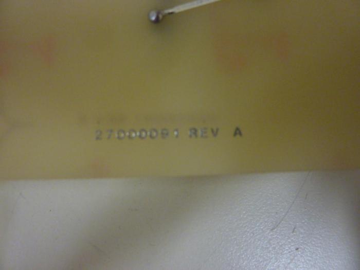 Used CONTROL LASER Circuit Board 02000091 #54858