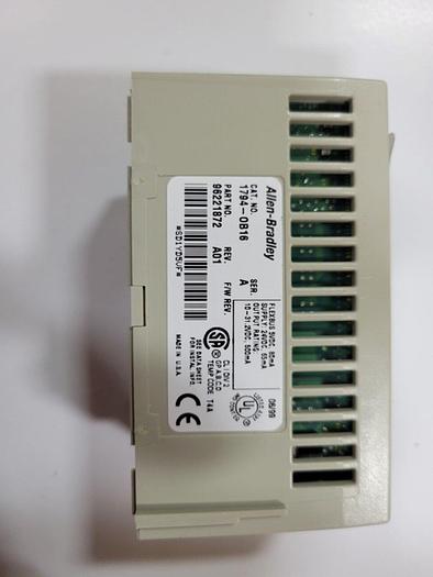 Used ALLEN BRADLEY I/O Module 1794-OB16 SER A #129365