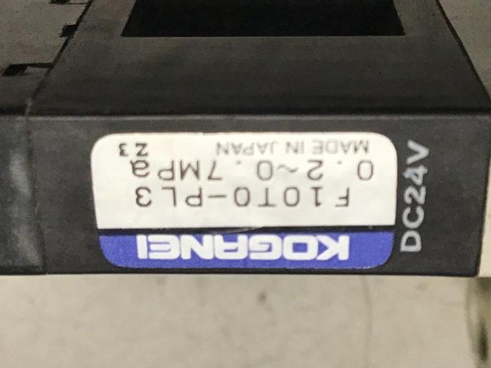 Used KOGANEI Valve & Manifold F10T0-PL3 #120882
