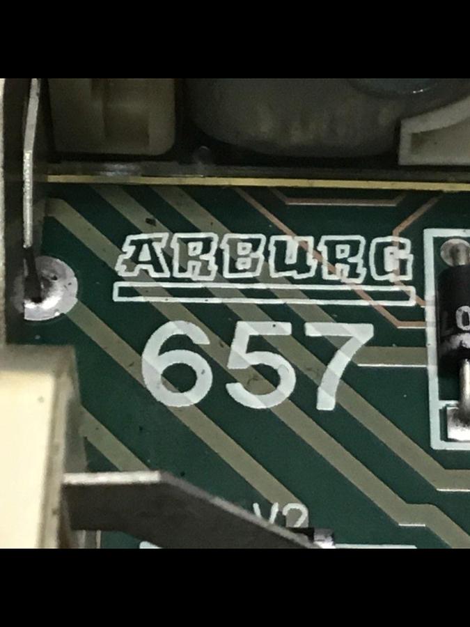 Used ARBURG Relay Circuit Board ARB 657 USED