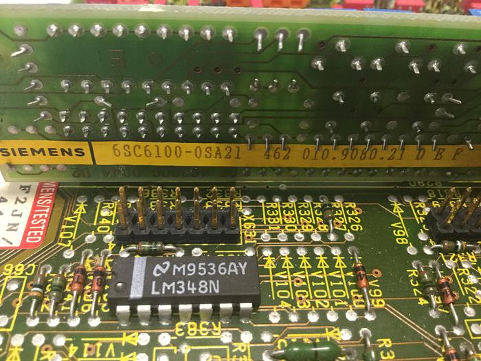 Used SIEMENS 3 Axis Board 6SC6100-0NA21 Used