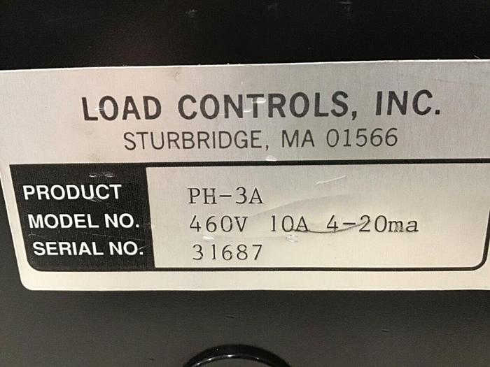 Used LOAD CONTROLS INC Power Cell Controller PH-3A #140578