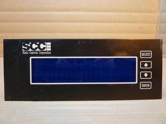 Used STATIC CONTROL SYSTEMS Display Unit 1140-S-04-X-X #23141