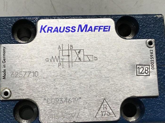 Used KRAUSS MAFFEI Valve 6257710 Used