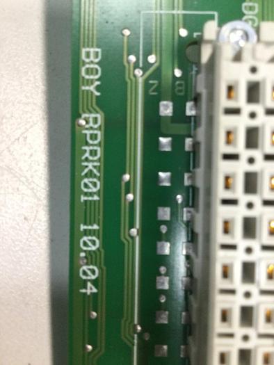 Used BOY MACHINES Circuit Board BPRK01 #108664