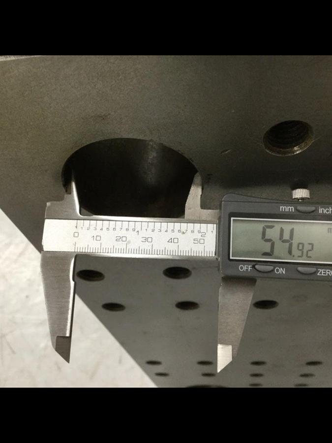 Used NEGRI BOSSI Stationary Platen 69111003 #114040