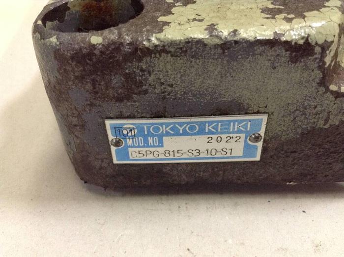 Used TOKYO KEIKI Valve C5PG-815-S3-10-S1 #95092