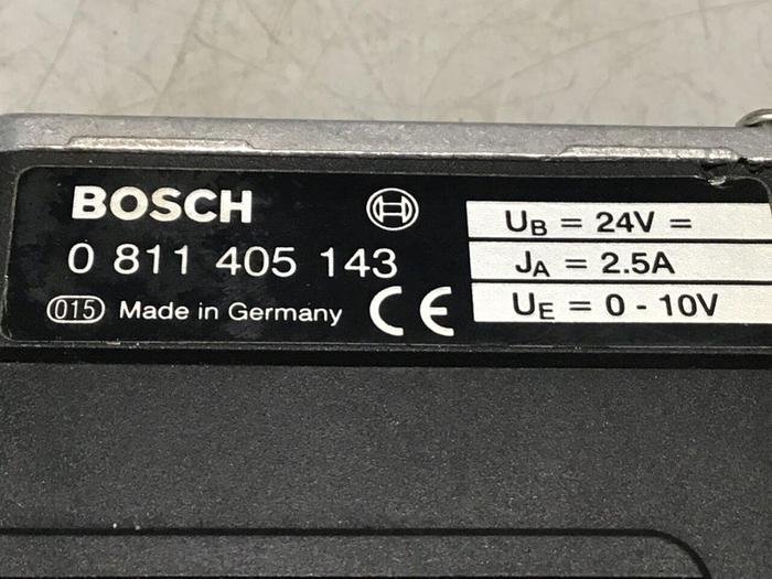 Used BOSCH Valve 0 811 403 108 SERVO Used