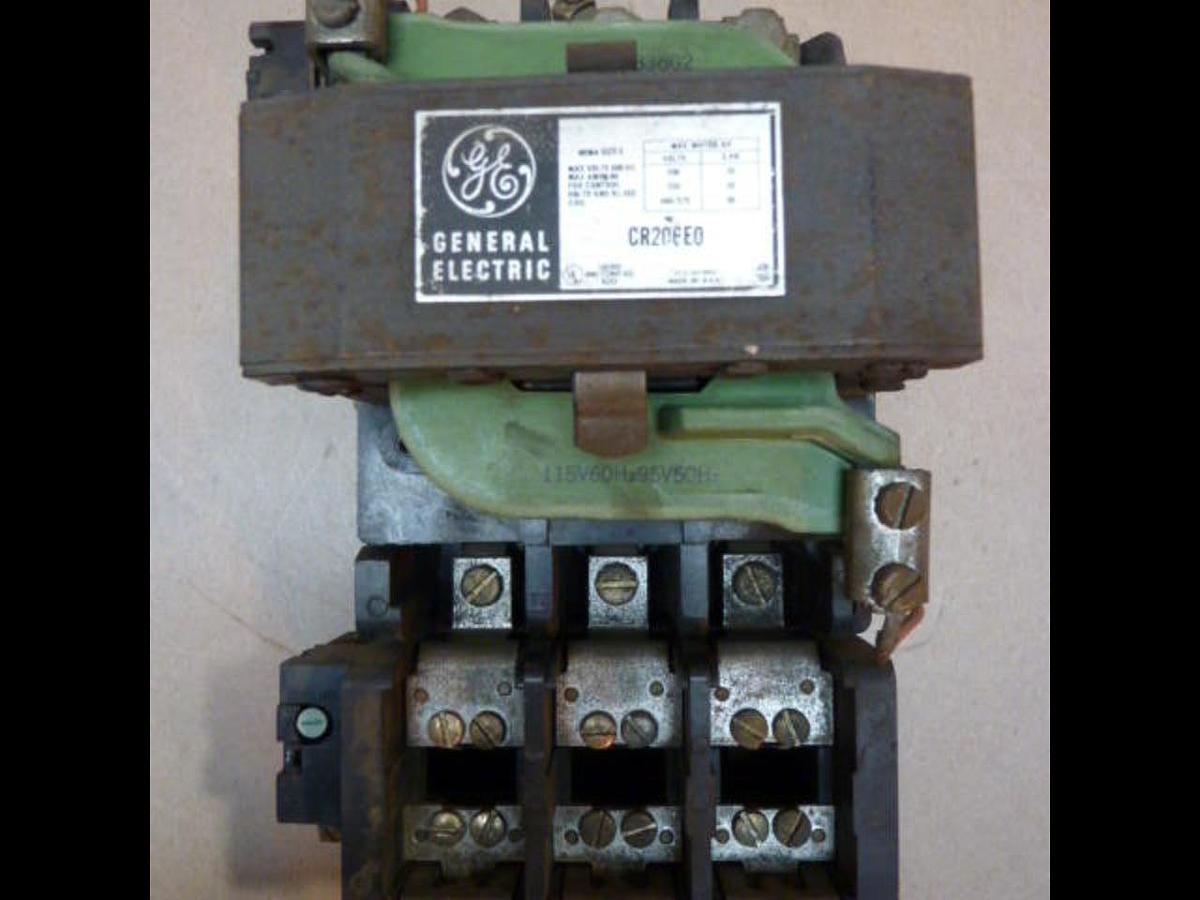 Used GENERAL ELECTRIC Motor Starter Size 3 CR206EO #28900