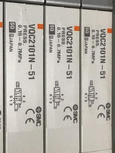 Used SMC Manifold & Valves VV5QC21-07N3FD1 #126097