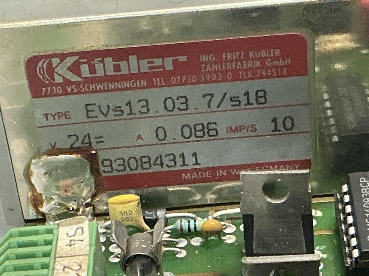 Used KUBLER Evs13.03.7/s18
