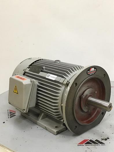 Used DONGGUAN ELECTRIC 20 HP Induction Motor YSJ160L-4 Used #143009