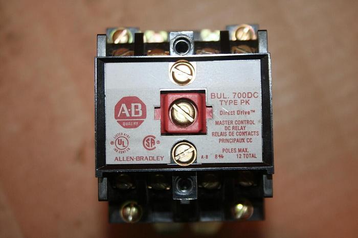 Used ALLEN BRADLEY DC Relay 700DC-PK400Z24 SER A Used