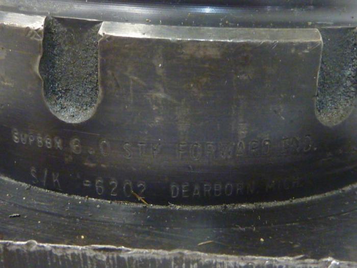 Used FORWARD INDUSTRIES Cylinder SUPB6X 6.0STK #43435