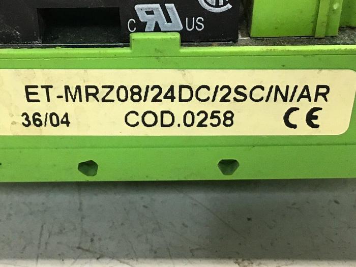 Used EUROTEK Breakout Board ET-MRZ08/24DC/2SC/N/AR #117808