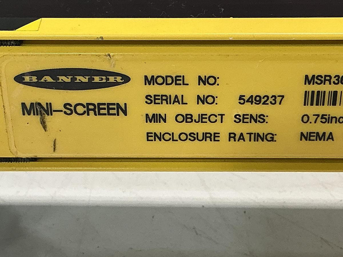 Used BANNER MSR3624Y