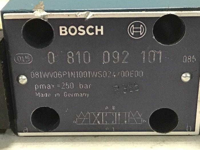 Used BOSCH Valve 0 810 092 101 #142044