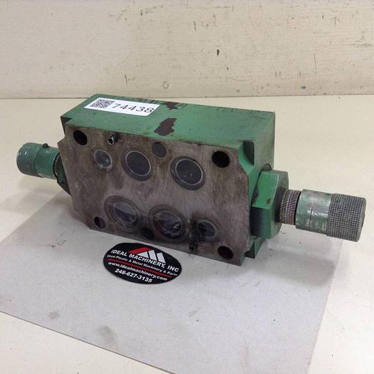 Used PARKER Flow Control Valve FM6F-20HW #74438