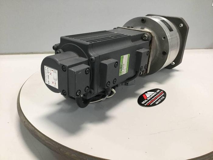 Used MITSUBISHI Servo Motor w/ Gear Motor HA-FH33B Used
