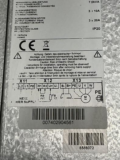 Used STOBER POSIDYN SDS4071