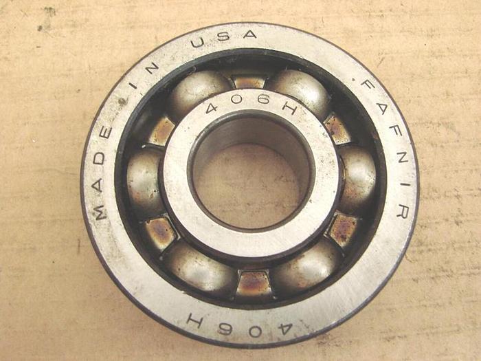 Used FAFNIR BEARING Bearing 406H #12695