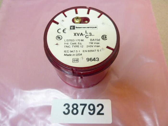 Used TELEMECANIQUE Warning Alarm XVA-LC3 #38792