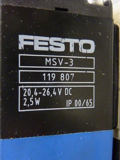 Used FESTO Control Block / Valve Terminal IFB8-02 #52844