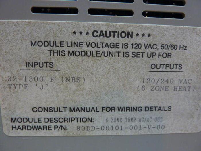 Used BARBER COLMAN Temperature Module 80DD-00101-001-V-00 Used