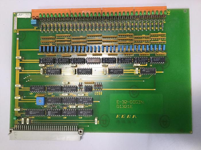 Used KEBA Engel Circuit Board E-32-DIGIN D1321E Used