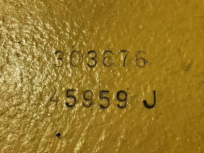 Used VAN DORN DEMAG 303676 Rear Platen Used #143962