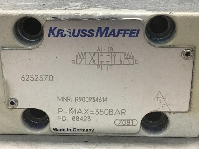 Used KRAUSS MAFFEI Valve R900934614 #137695