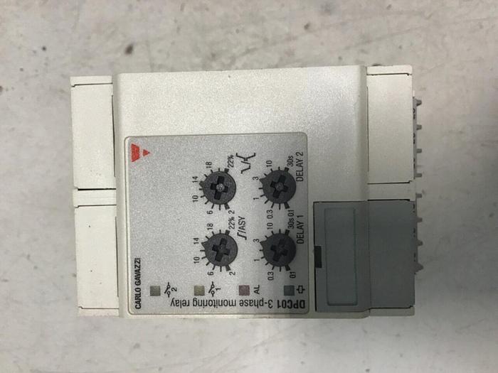 Used CARLO GAVAZZI 3 Phase Monitoring Relay DPC01DM48 #136806