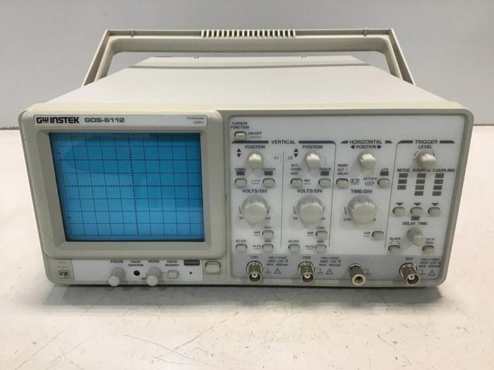 Used GW INSTEK Oscilloscope GOS-6112 #119524