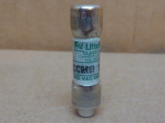 Used LITTELFUSE 1 Amp Fuse CCMR-1 #33688
